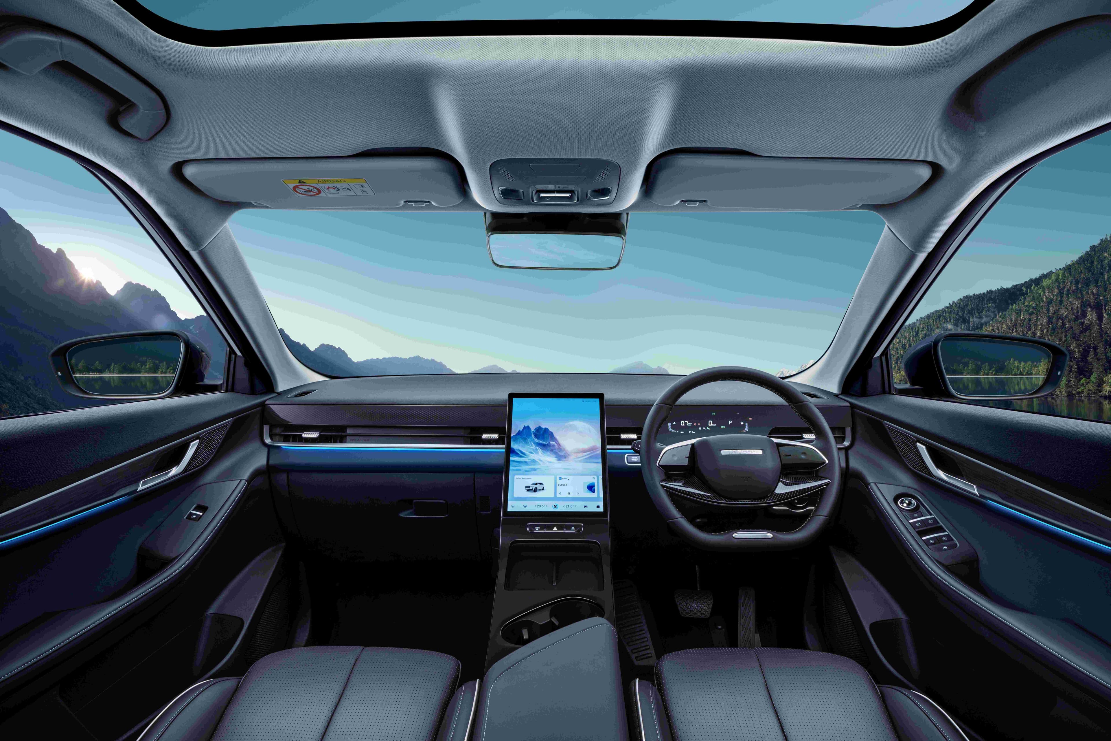 Interior JAECOO J5 EV